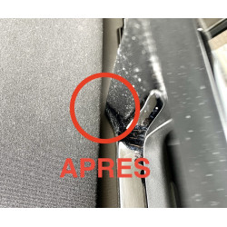 Cales anti frottement de la capote